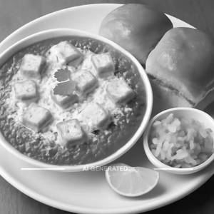 Butter Cheese Paneer Pav Bhaji