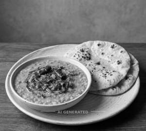 Dal Tadka + Tawa Roti (2 pieces)