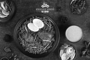 Chicken Biryani With Raita