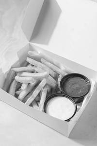 Garlic Mayo Cheese Fries