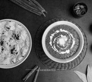 Dal Makhani + Tandoori Butter Roti (1 piece)