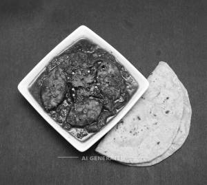 Fish Curry + Plain Roti (2 pieces)