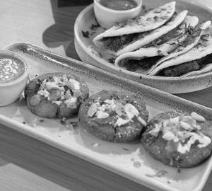 The crispy chaat