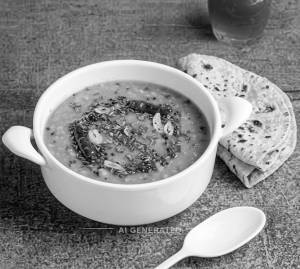 Dal Tadka + Plain Tawa Roti (2 pieces)