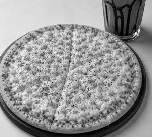 Sweet Corn Pizza [9 inches] with Cold Coffee