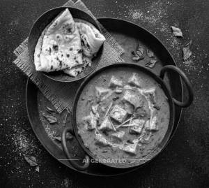 Shahi Paneer + Roti (2 pieces)