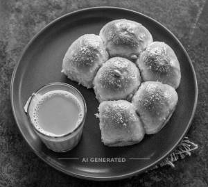 Sweet Bun + Tea