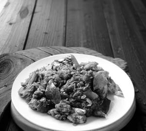 Mushroom Pepper Fry