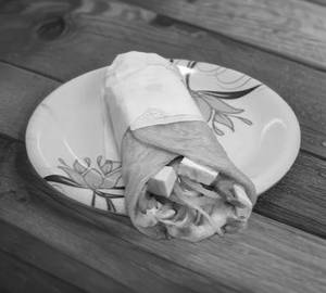 Paneer cheese wrap