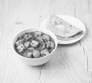 Paneer Do Pyaza + Butter Roti (1 Piece)