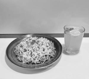 Cheese maggie + Nimbu Pani