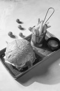Aloo Steak Burger
