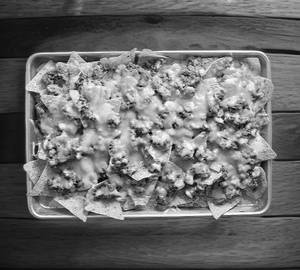 Cheese loaded nachos