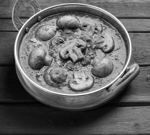 Mushroom Masala (No Onion Garlic)