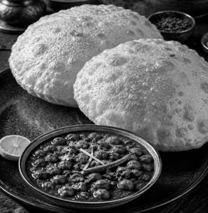 Chole Bhature No Onion-garlic