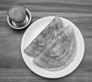 Benne kali dosa + Tea