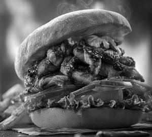 Chicken Burger Shawarma
