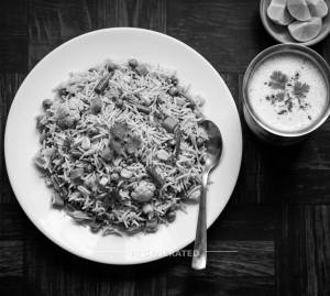 Veg Pulao + Butter Milk