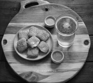 Cheese Nuggets [4 Pieces ] + Campa Energy Golden Boost 300Ml