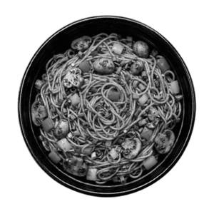 Schezwan Mushroom Noodles