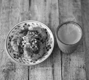Aloo Tikki + Hot Tea