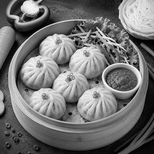 Classic Veg Steamed Momo