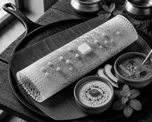 Onion Coconut Plain Dosa Butter
