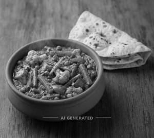 Mix Veg Masala + Plain Roti (2 pieces)