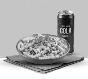 Loaded Fries + Cold Drink Can [330 Ml]