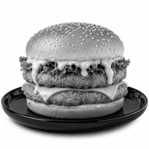 Double Chicken Patty Burger