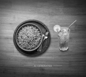 Regular Maggi + Lemon Iced Tea