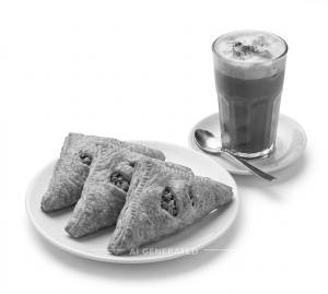 Paneer Pocket + Cold Coffee