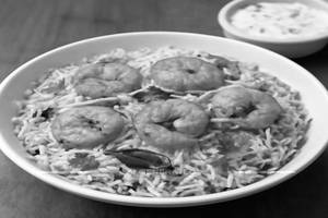 Special Prawns Biryani