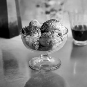Exotic tiramisu ice-cream