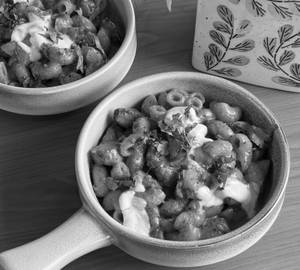 Butter chicken pasta