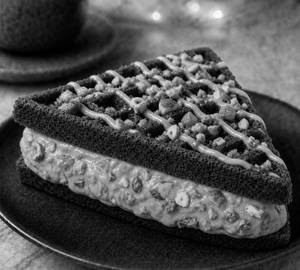Ruby crunch bite waffle