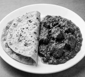 Beef Curry + Chapati (2 pieces)