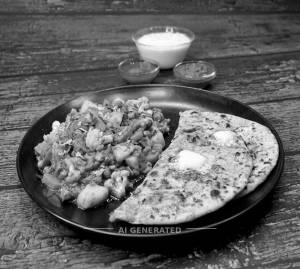 Mix Veg + Tandori Roti Butter (2 pieces)