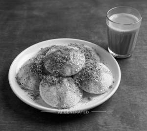 Ghee Podi Idli + Tea