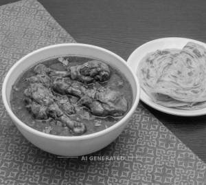 Chicken Chops Gravy + Parotta (2 pieces)