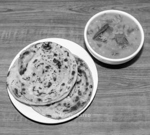 Kadi + Tandoori Roti (2pc)