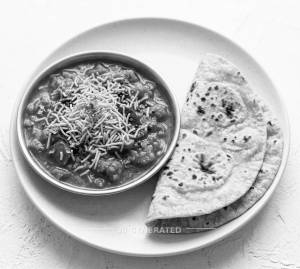 Sev Tamatar + Tawa Roti (2 Pieces)