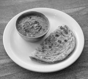 Dal Fry + Paratha (1 piece)