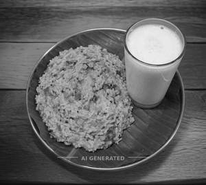 Khichdi [150 Grams] + Buttermilk