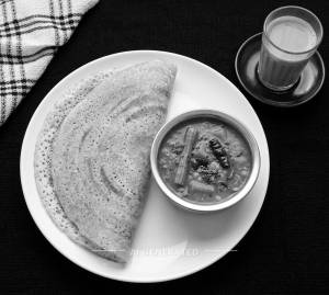 Plain Dosa + Tea