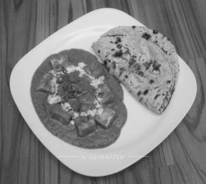 Paneer Butter Masala + Butter Roti (2 pieces)