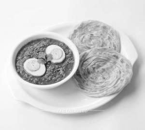 Egg Masala + Kerala Parotta (2 Pieces)