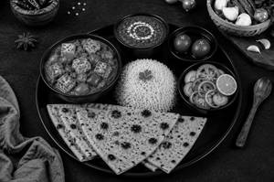 Kadhai Paneer Thali Meal