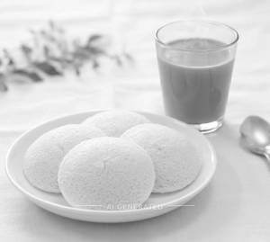 Idli [4 pieces] + Tea