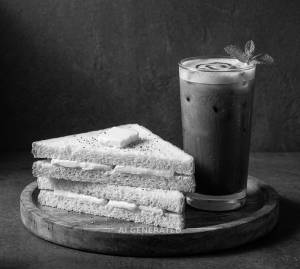 Butter Sandwich + Cold Coffee